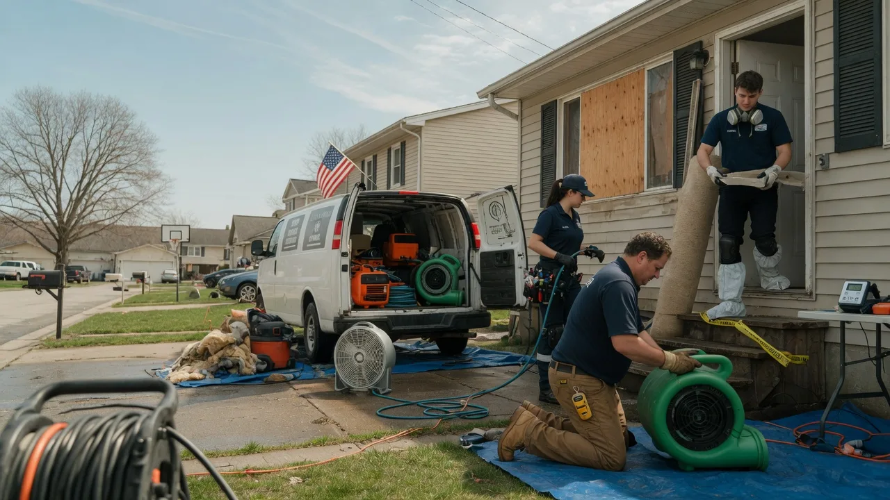 Water Damage Restoration in Amery, WI near me